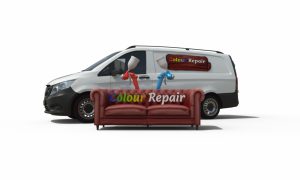 mobile colour respraying service for leather
